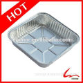 222*222*46mm disposable factory disposable square aluminium foil pan
